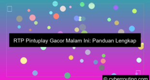 grafik rtp pintuplay gacor malam ini