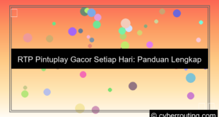 rtp pintuplay gacor setiap hari