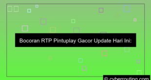 rtp pintuplay gacor update hari ini