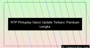 rtp pintuplay gacor update terbaru