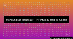 visual rtp pintuplay hari ini gacor