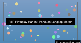 grafik rtp pintuplay hari ini maxwin