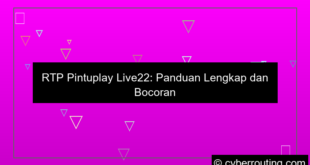 rtp pintuplay live22