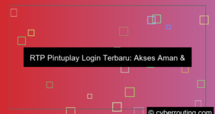 rtp pintuplay login terbaru