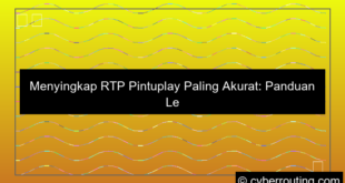 rtp pintuplay paling akurat