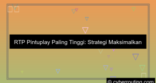 visual rtp pintuplay paling tinggi