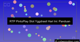 rtp pintuplay slot yggdrasil hari ini