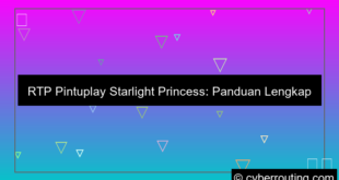 visual rtp pintuplay starlight princess