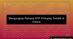 rtp pintuplay terbaik indonesia
