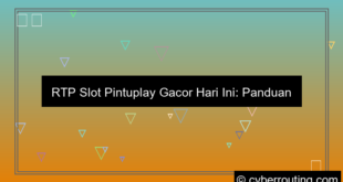 rtp slot pintuplay gacor