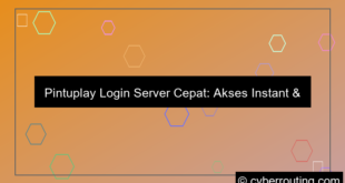 pintuplay login server cepat