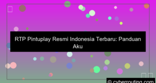 ilustrasi rtp pintuplay resmi indonesia terbaru